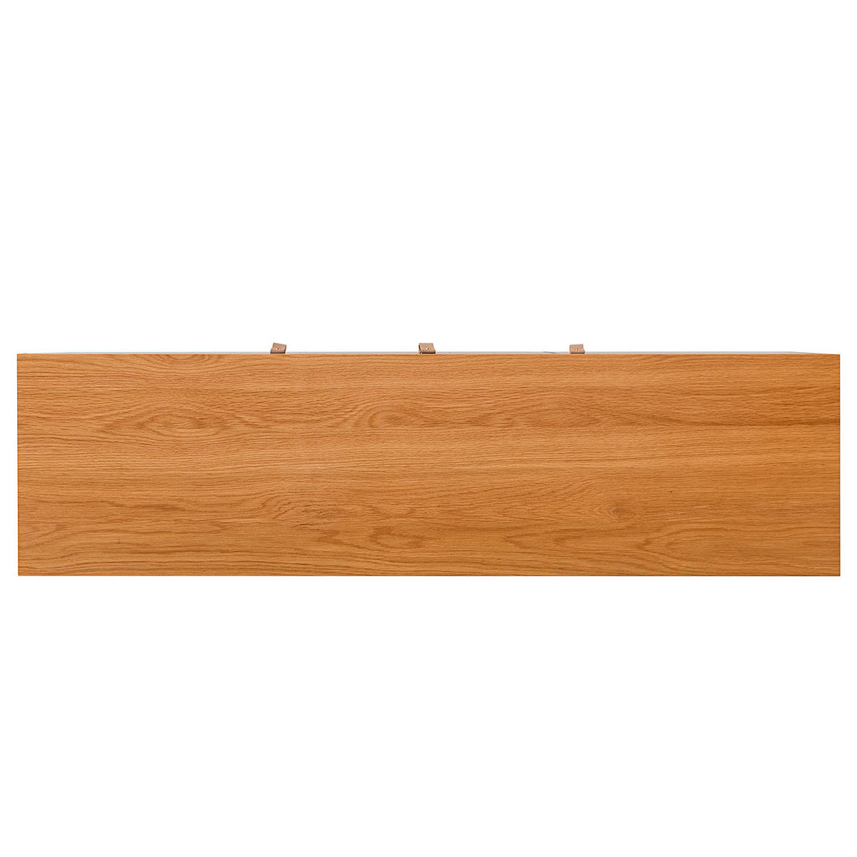 SIDEBOARD - Echtholzfurnier Eiche - Braun, Holzwerkstoff (150/75/40cm) - home24