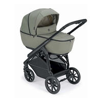 KOMBI-KINDERWAGEN Modus Duo 2n1 inkl. atmungsaktiver Simply-Matratze - Grün, Kunststoff (810/510/584cm) - Cam il Mondo del Bambino S.p.A.