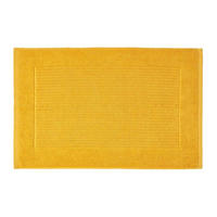 BADEMATTE Imperial 50/80 cm, Baumwolle - Gelb, Textil (50/80cm) - Homescapes