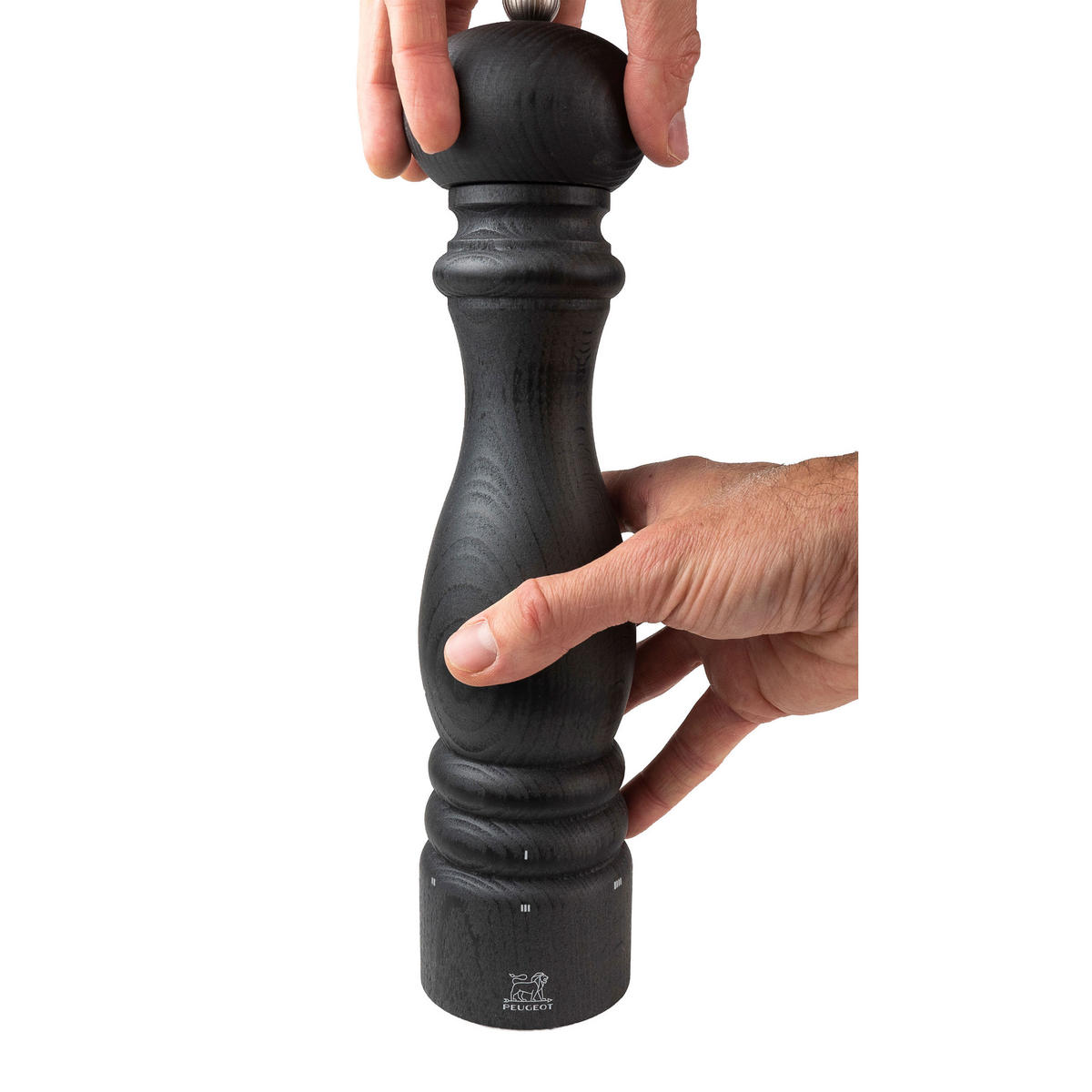 PFEFFERMÜHLE Paris uSelect 30cm Buchenholz Anthrazit Stahlmahlwerk - Grau, Holz (6.7/30/6.7cm) - PEUGEOT