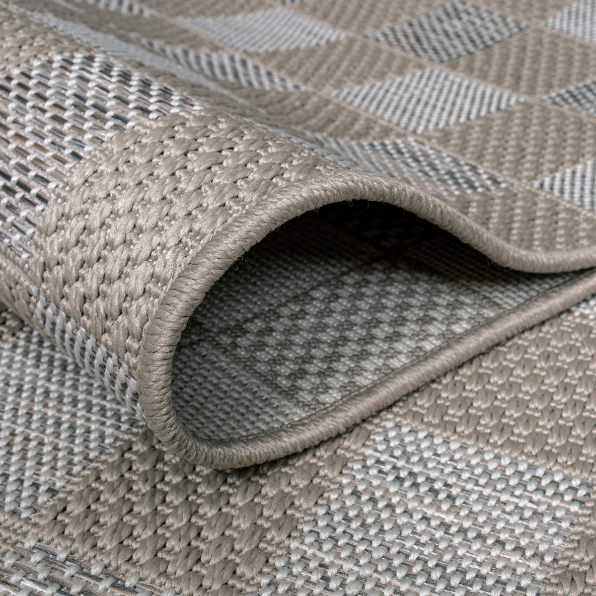 OUTDOORTEPPICH 150/150 cm Vermont 196 - Beige, Textil (150/150cm) - Paco Home