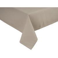 TISCHDECKE Wunschton taupe 110/110 cm - Taupe, Textil (110/110cm) - beties Heimtextil