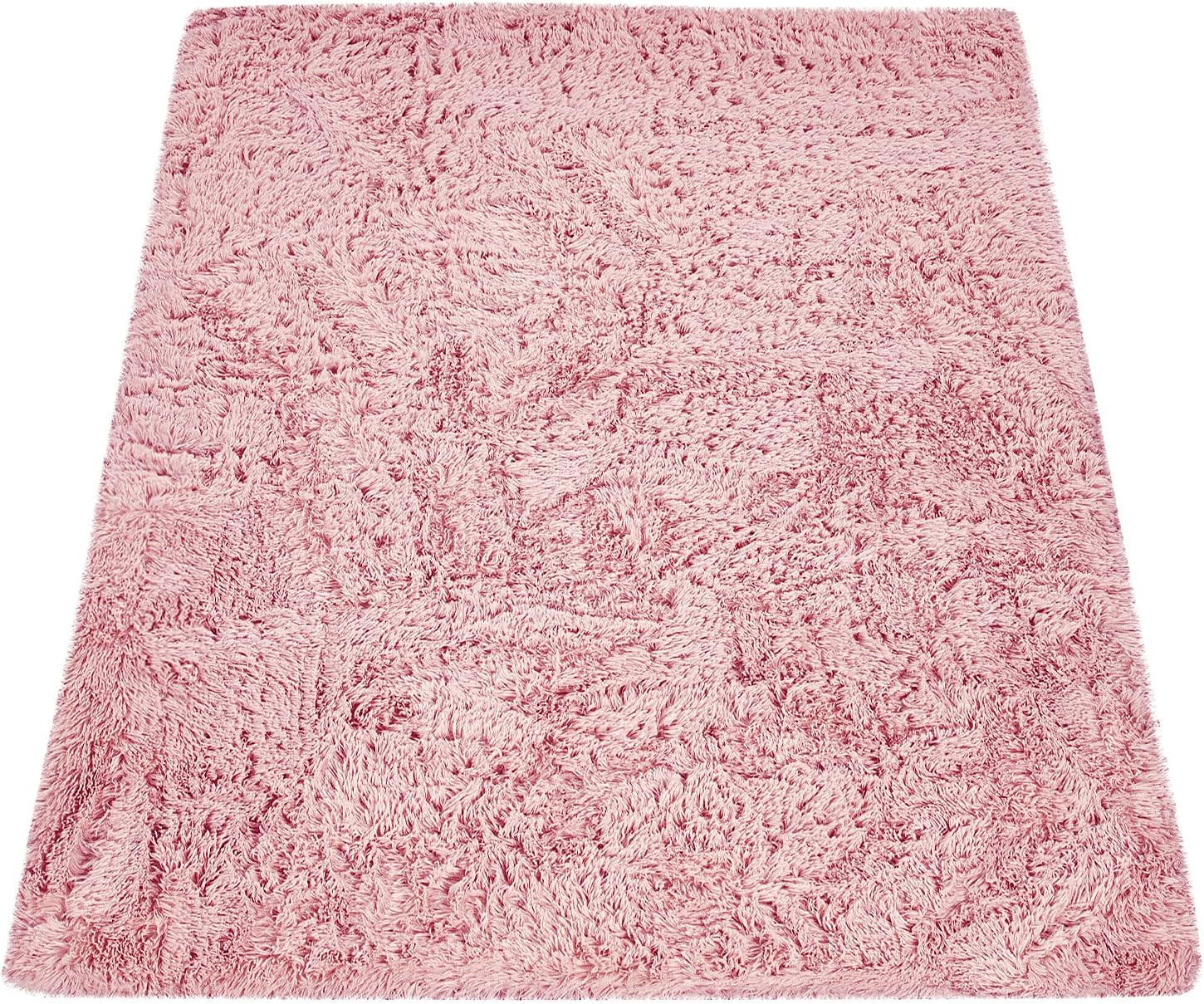 HOCHFLORTEPPICH 140/200 cm Silky 591 - Rosa, Textil (140/200cm) - Paco Home