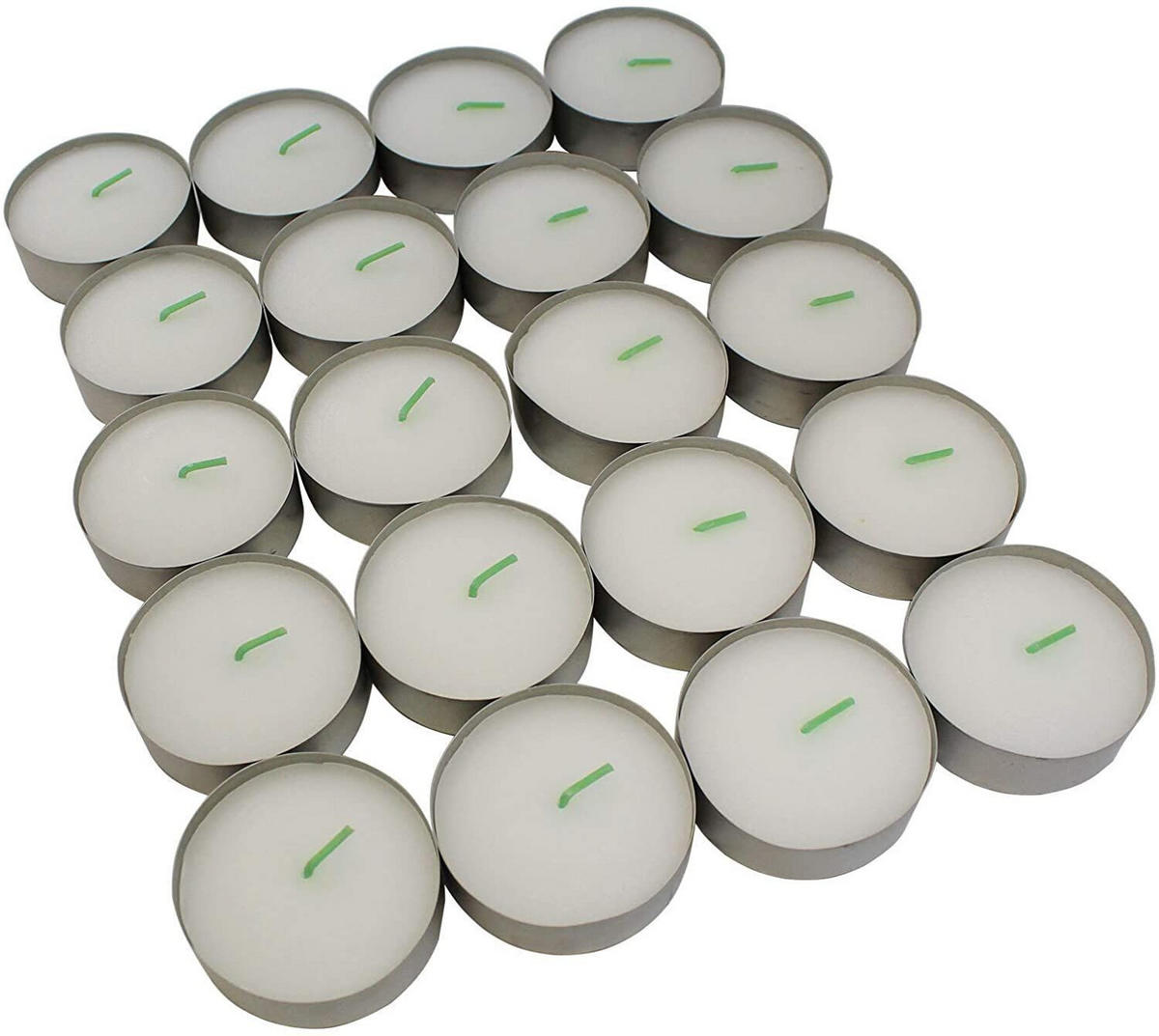 PYRAMIDENTEELICHTER Maxi 20er in Alu Hülle - Multicolor, Metall (0.1/1/0.1cm)