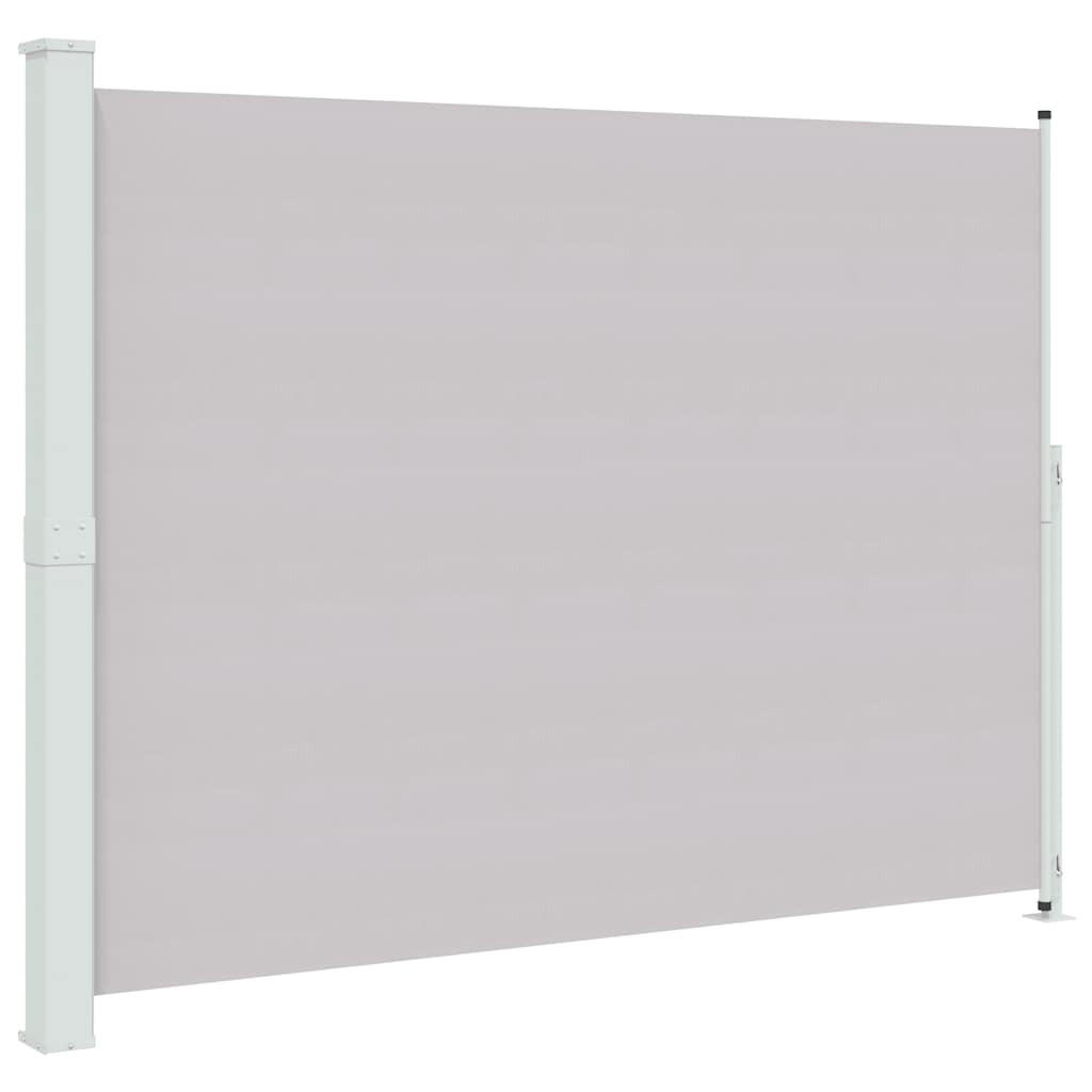 SEITENMARKISE Ausziehbar 220/300 Cm Grau - Grau, Textil (220/300cm) - vidaXL