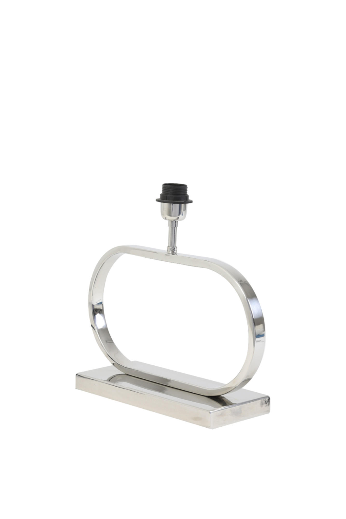 LAMPENFUSS Jamiro Silber 37/13/29 cm - Silberfarben, Metall (37/13/29cm) - Light & Living