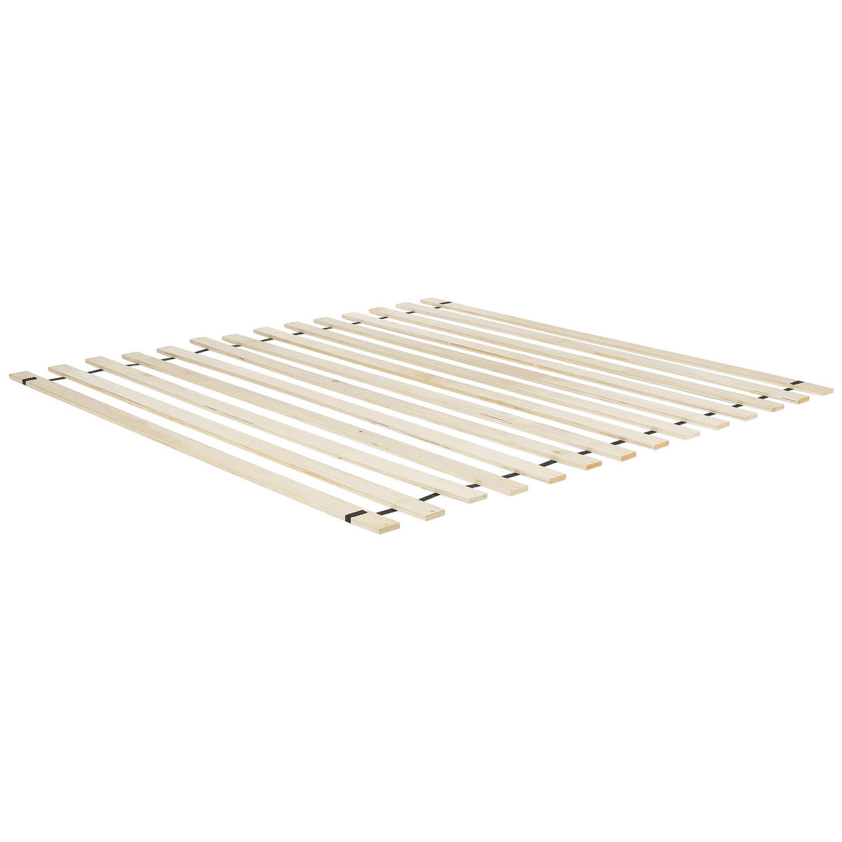 BETT mit Lattenrost 180x200 cm Dunkler Holzfarbton Libermont - Dunkelbraun, Holzwerkstoff (180/200cm) - Beliani