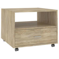 COUCHTISCH Sonoma-Eiche 55x55x40 cm Holzwerkstoff - Braun, Holzwerkstoff (55/55/40cm) - furnicato