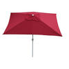 SONNENSCHIRM NEIGBAR Bordeaux - Bordeaux, Textil (192/295cm) - MCW
