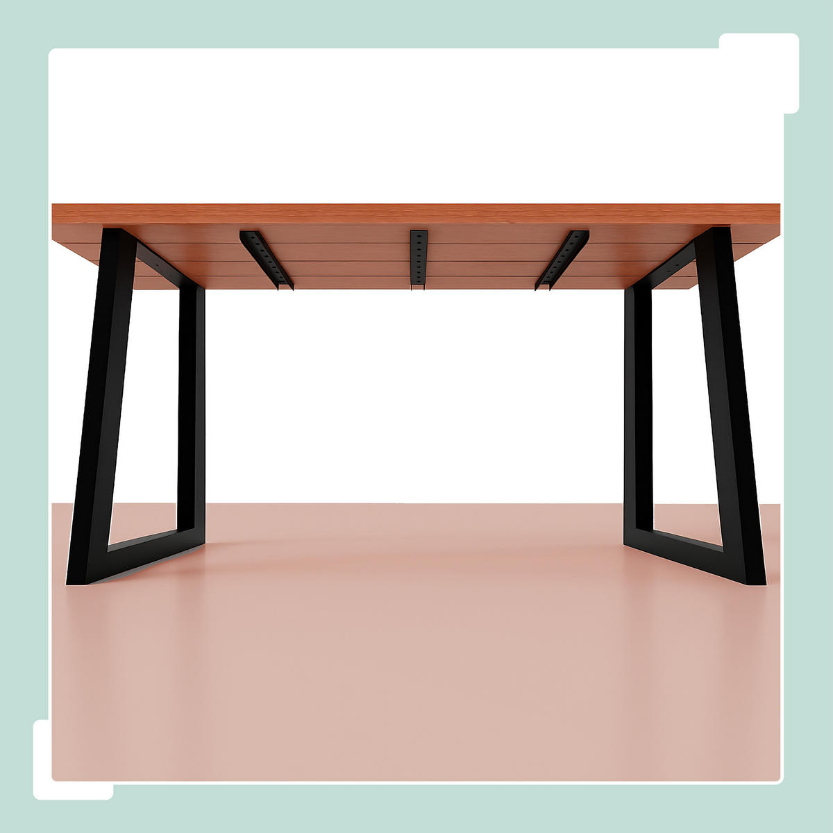 3XGRATLEISTE - Schwarz, Metall (4/70/2cm) - Relaxdays