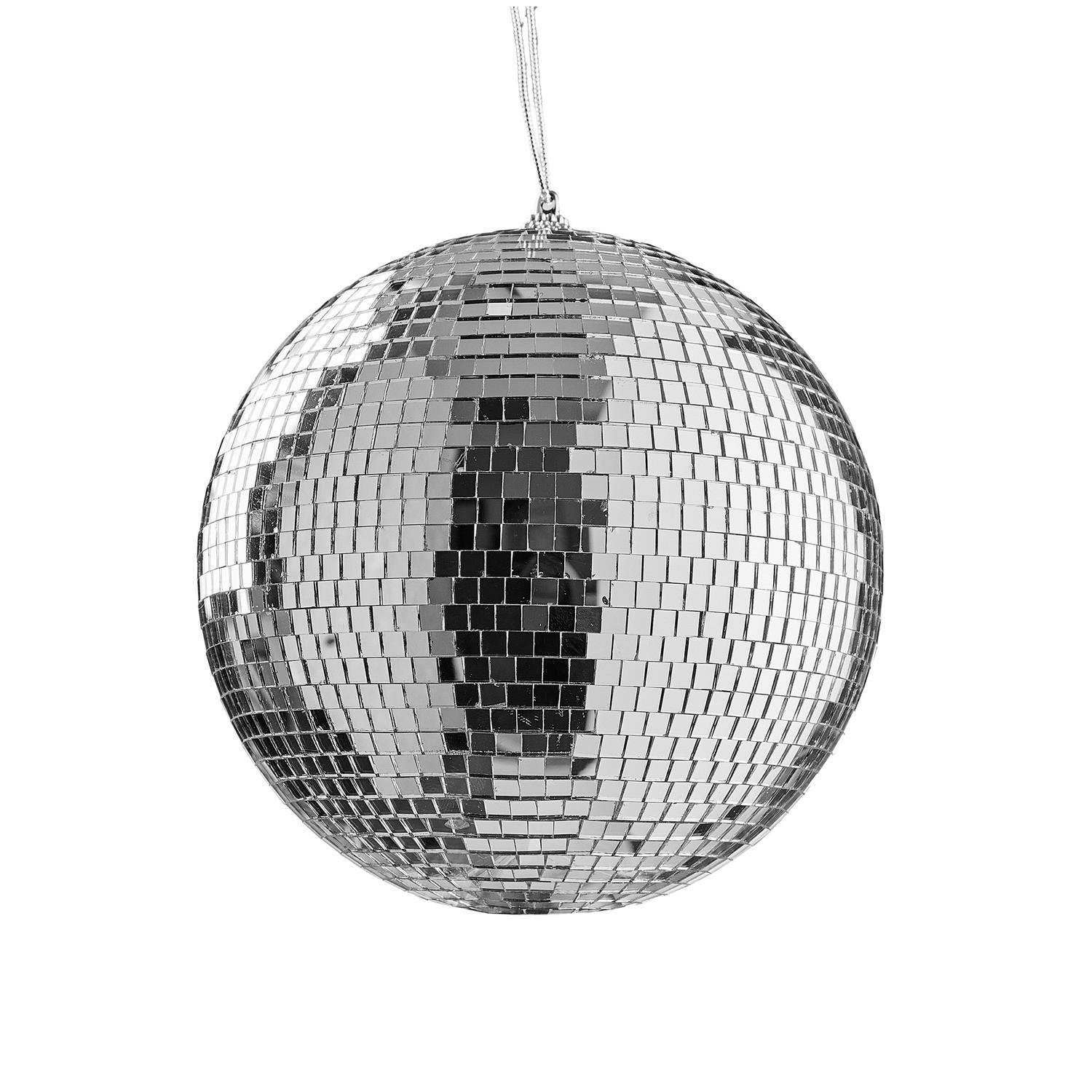SPIEGELKUGEL Disco - Silberfarben, Glas/Kunststoff (15/15/15cm) - Butlers