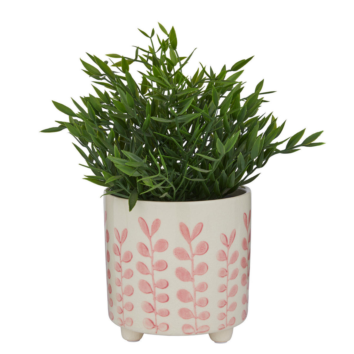 BLUMENTOPF New Delft - Rosa, Stein (14/14/14cm) - Butlers
