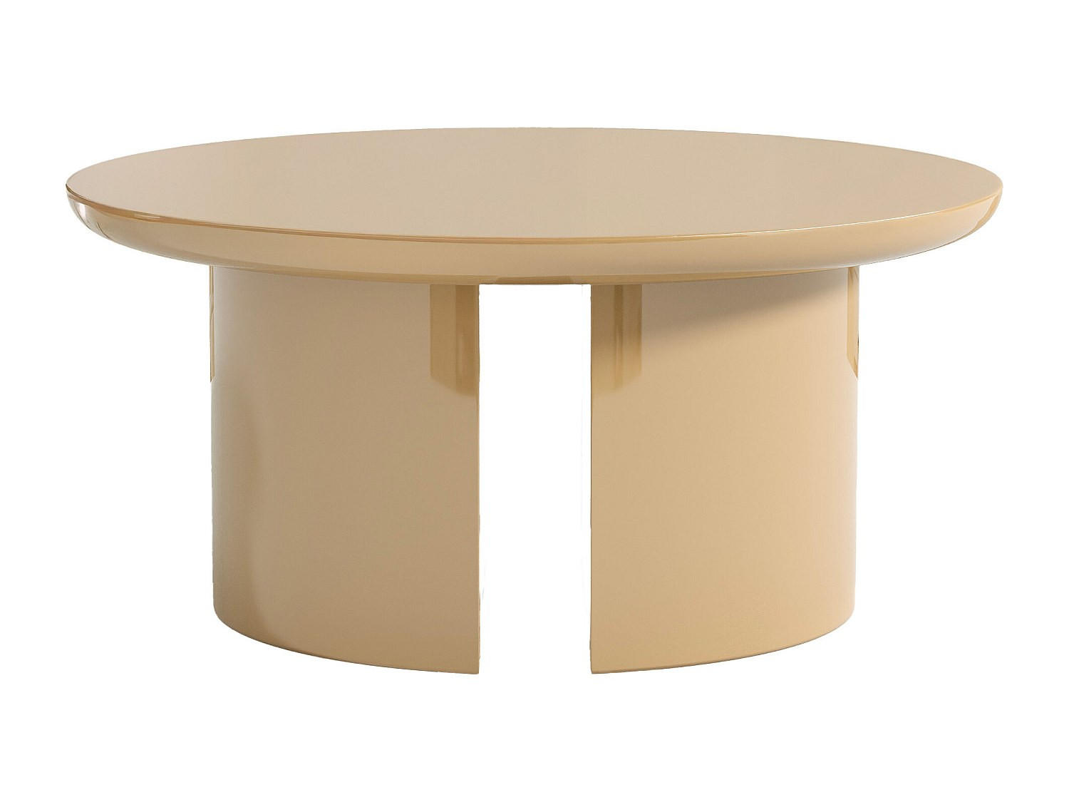 Vente-Unique Couchtisch Beige 90x40.5x90 cm