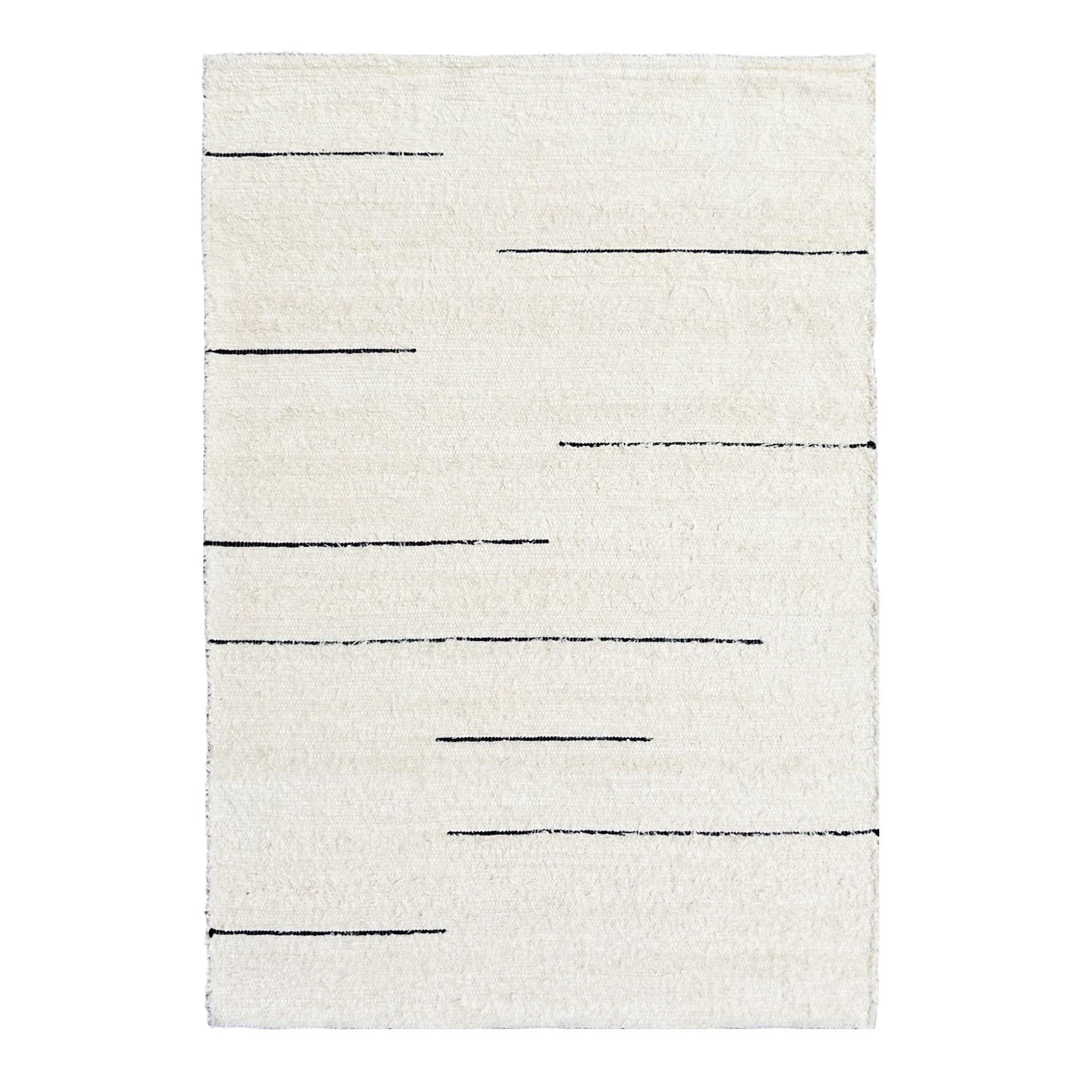 TEPPICH aus recycelter Baumwolle handgewebt beige - Beige, Naturmaterialien (120/170cm) - AFK Living