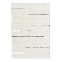 TEPPICH aus recycelter Baumwolle handgewebt beige - Beige, Naturmaterialien (120/170cm) - AFK Living