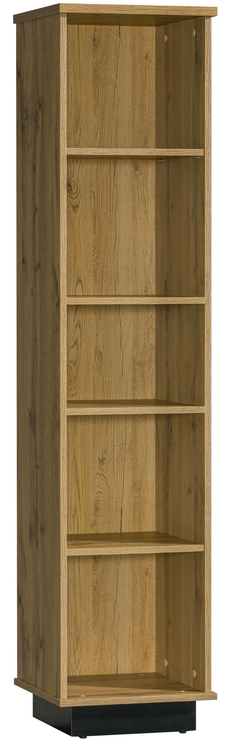BÜCHERREGAL KIMA 40/175,6/36 cm Wohnzimmerregal Hochschrank Regal Eiche Wotan - Eiche Wotan, Holzwerkstoff (40/175.6/36cm) - MASSENO