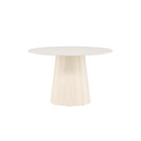 ESSTISCH LANZO Beige 120x120x75 cm - Beige, Holzwerkstoff (120/120/75cm) - FURNLUX