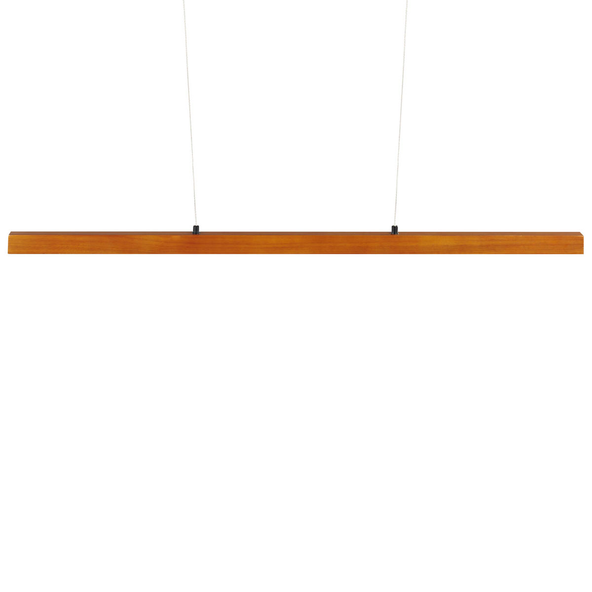 HÄNGELEUCHTE Stewarts 4/115/125 cm - Dunkelbraun, Holz (4/115/125cm) - Beliani