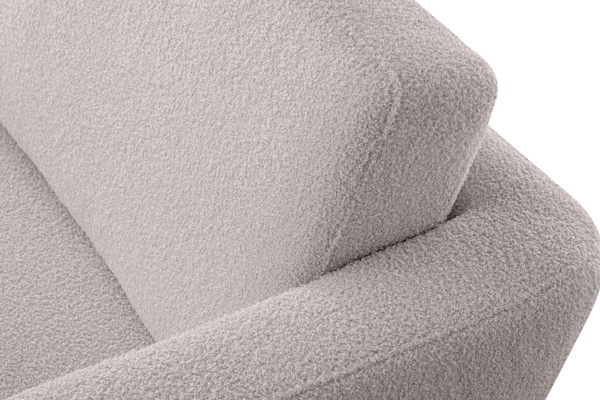 SESSEL TAGIO Massivholz-Beine, hellgrau - Hellgrau/Braun, Buchenholz/Textil (86/80/88cm) - KONSIMO®