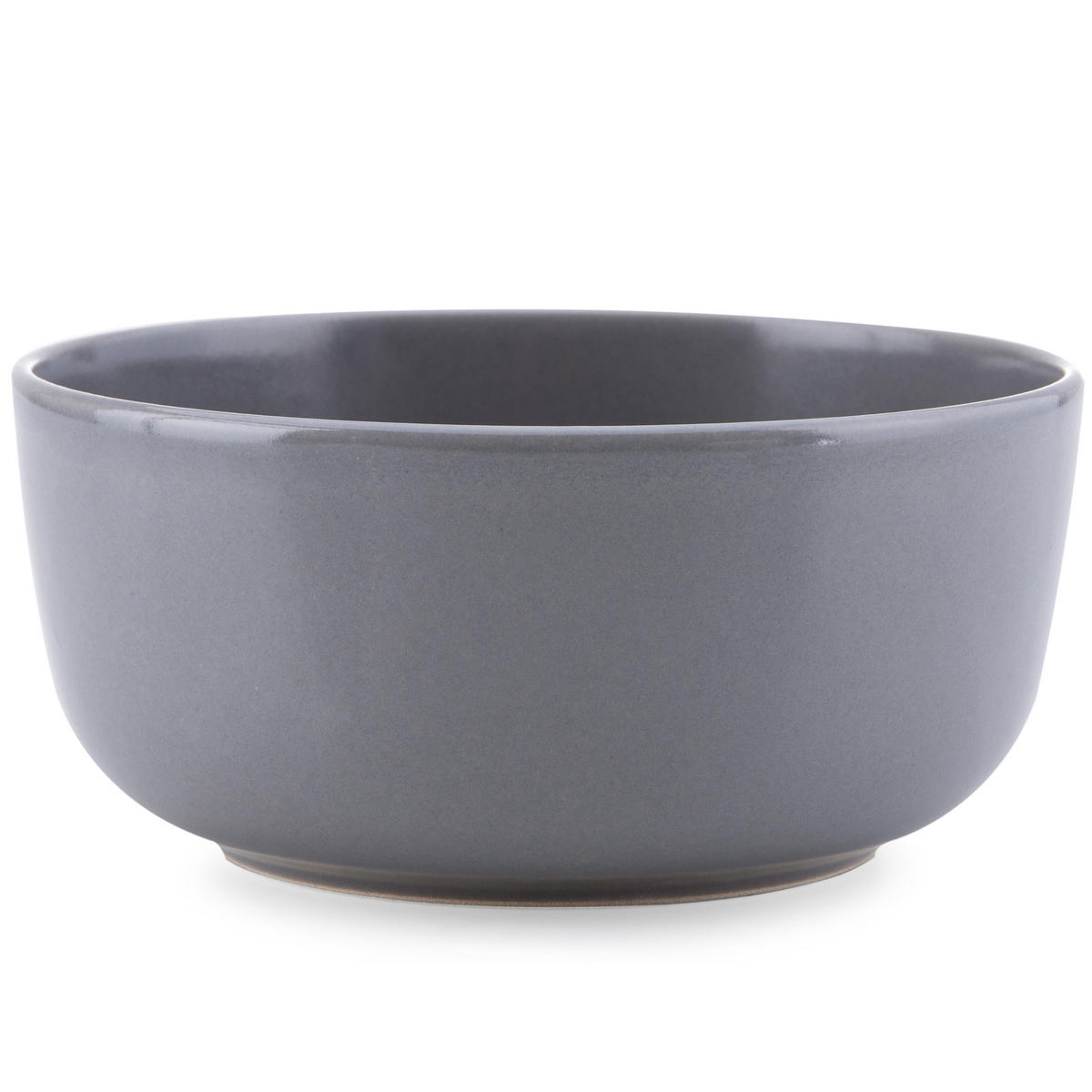 SCHÜSSEL-SET VICTO 6 Personen 6-tlg, matt grau - Grau, Keramik - KONSIMO®