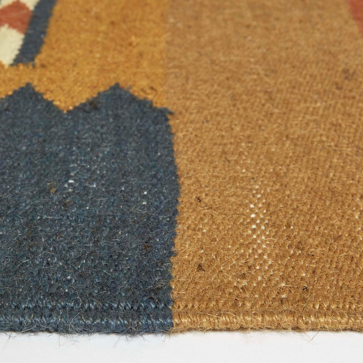 KELIM-TEPPICHLÄUFER Lundi Blue 80/180 cm - Blau/Multicolor, Textil (80/180cm) - Homescapes