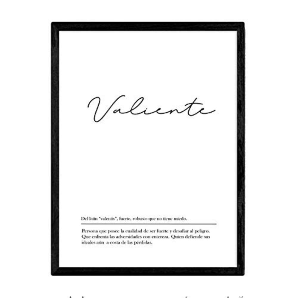 Nacnic Poster Klar 29.7x5x21 cm