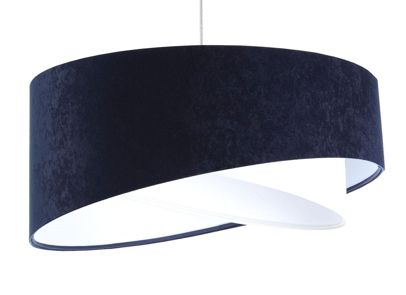HÄNGELEUCHTE Blau 50/23 cm - Weiß, Kunststoff (50/1/23cm) - ONZENO