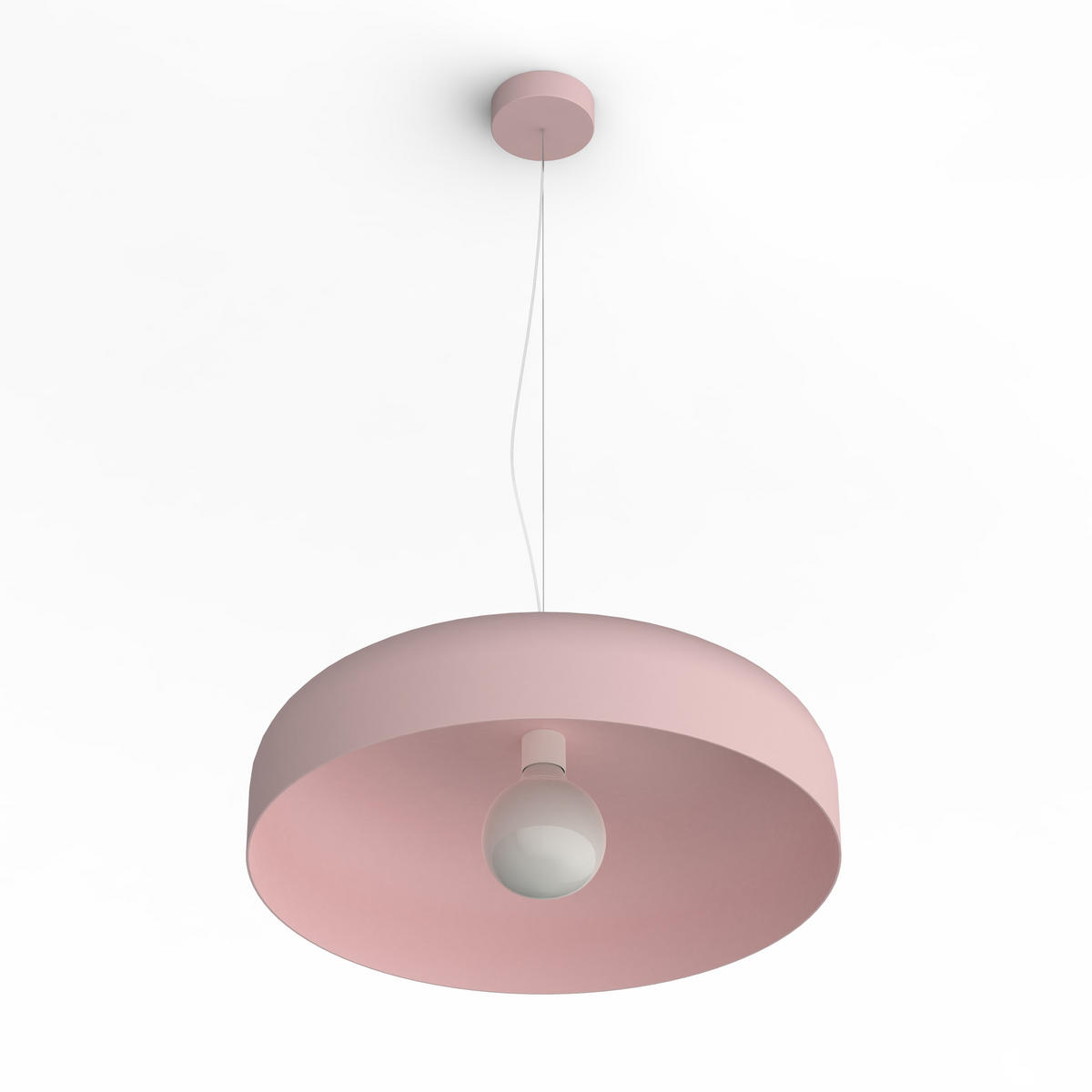HÄNGELEUCHTE - Pink, Metall (50/50/12cm) - Lumicom