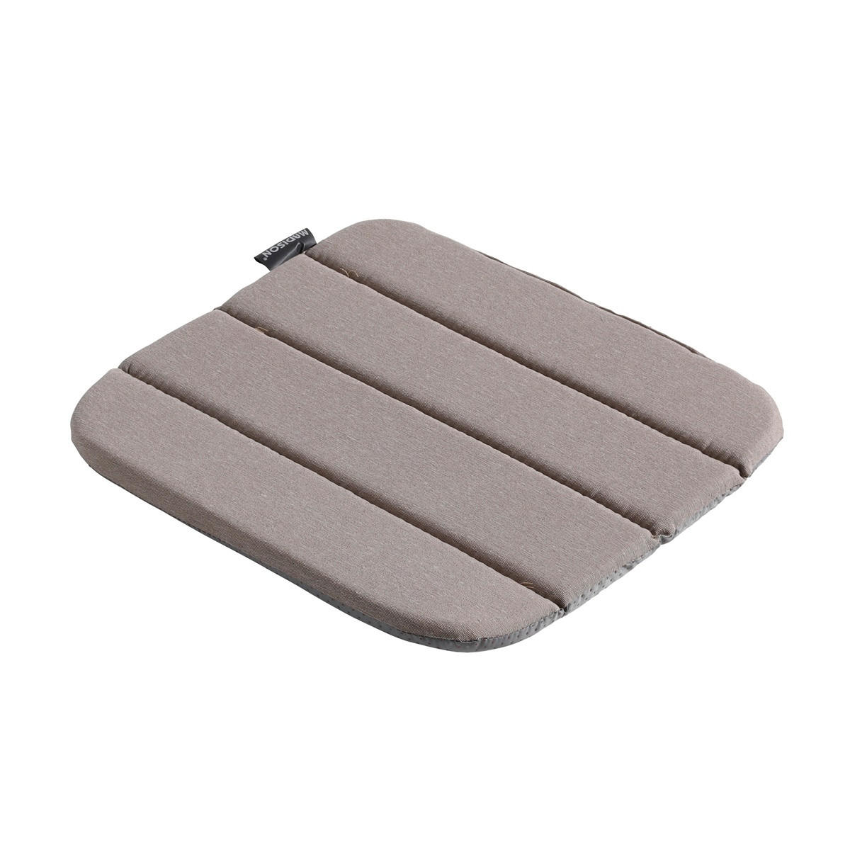 SITZKISSEN Panama 40/40 cm 4er-Set - Taupe, Textil (40/2/40cm) - Madison