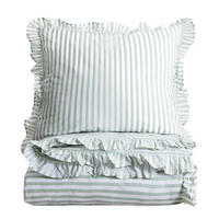 BETTWÄSCHE Trudy Pistazie 140/200 cm - Grün, Textil (140/200cm) - Homla