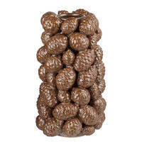 VASE Cones - Braun, Keramik (31cm) - Butlers