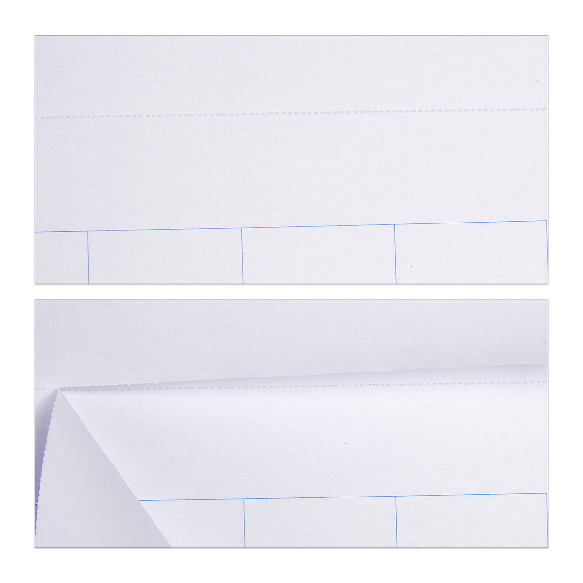 FLIPCHART papier - biela, papier (57.5/81/0.5cm) - Relaxdays