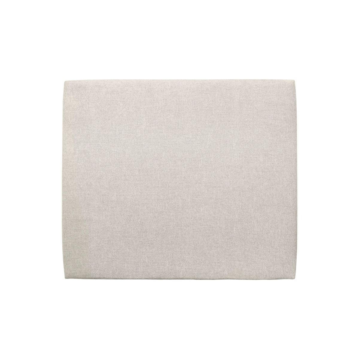 KOPFTEIL gepolstertes – hellbeiger Stoff - 200 cm - Beige, Karton/Holz (200/120/10cm) - Sommeil de Plomb