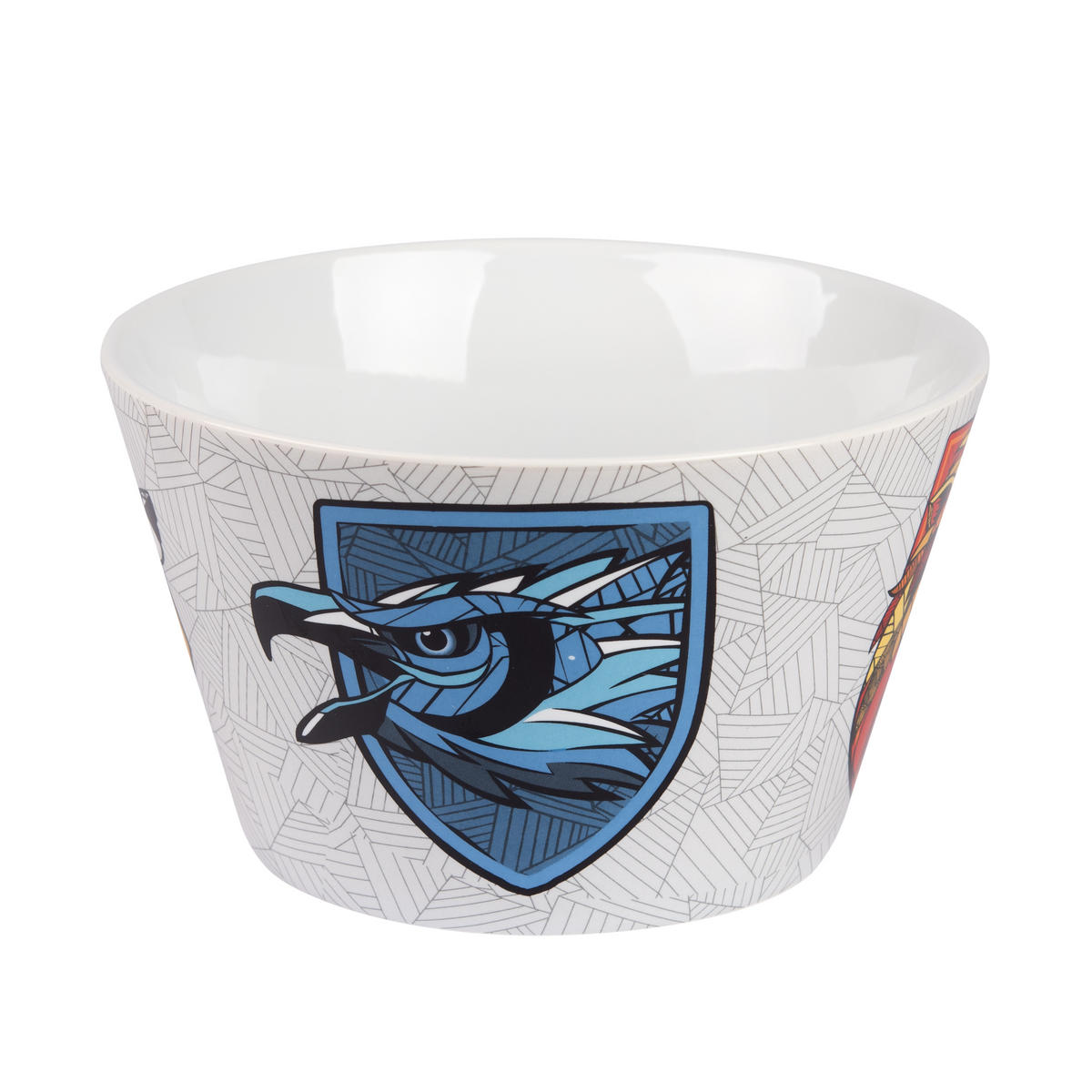 MÜSLISCHALE Harry Potter Weiß 500 ml - Weiß, Keramik (14cm) - United Labels