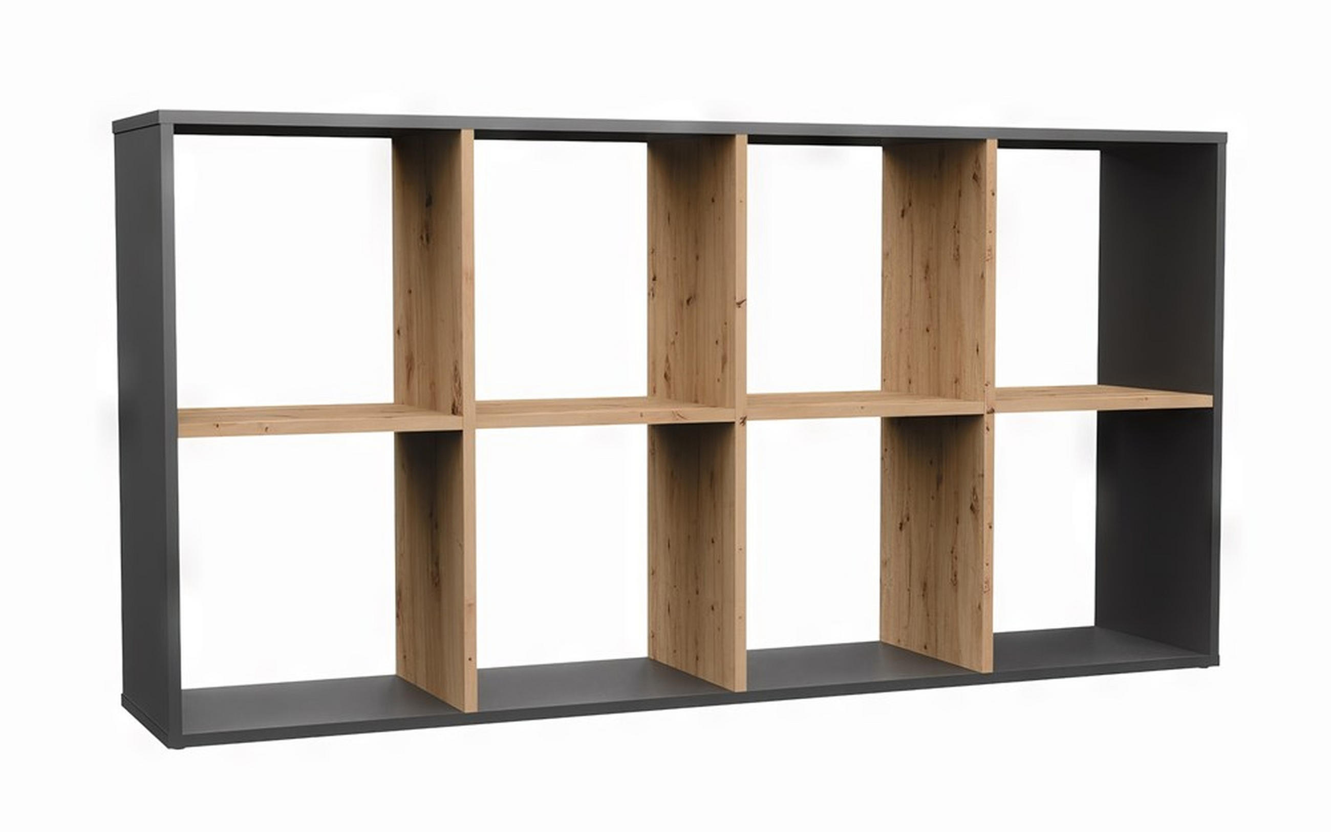 RAUMHIRSCH FURNITURE KNIHOVNA antracitová, Artisan 147/75/30