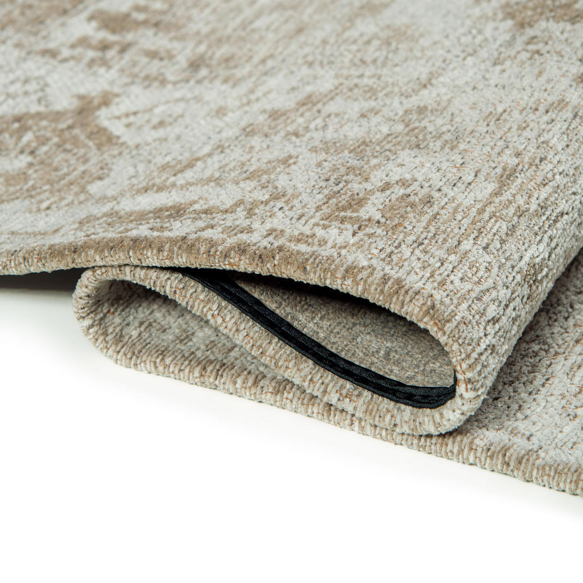 TEPPICH Heris Mouse Hair 170/240 cm - Grau, Textil (170/240cm) - Lola&Moi