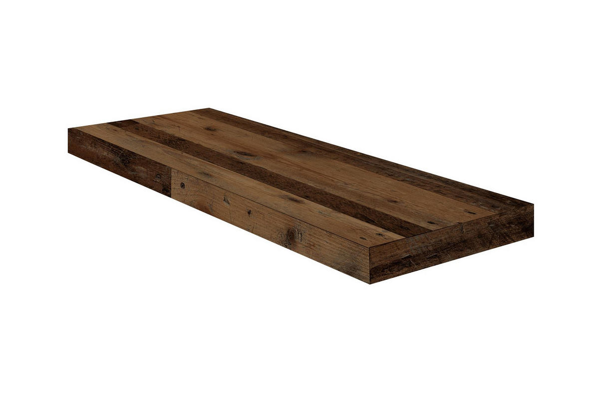 WANDBOARD Elif 60x24x4 aus Holzwerkstoff in der Farbe texas oak - Dunkelbraun, Kunststoff (60/4/24cm) - 58aufmkessel