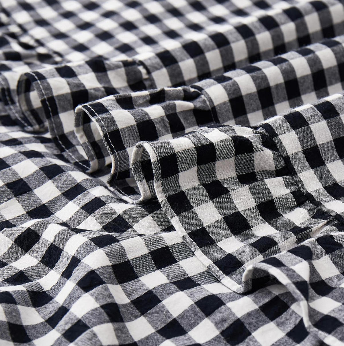 KISSENBEZUG – ohne Füllung – 45 x 45 cm – Schwarz - Schwarz, Textil (45/45cm)