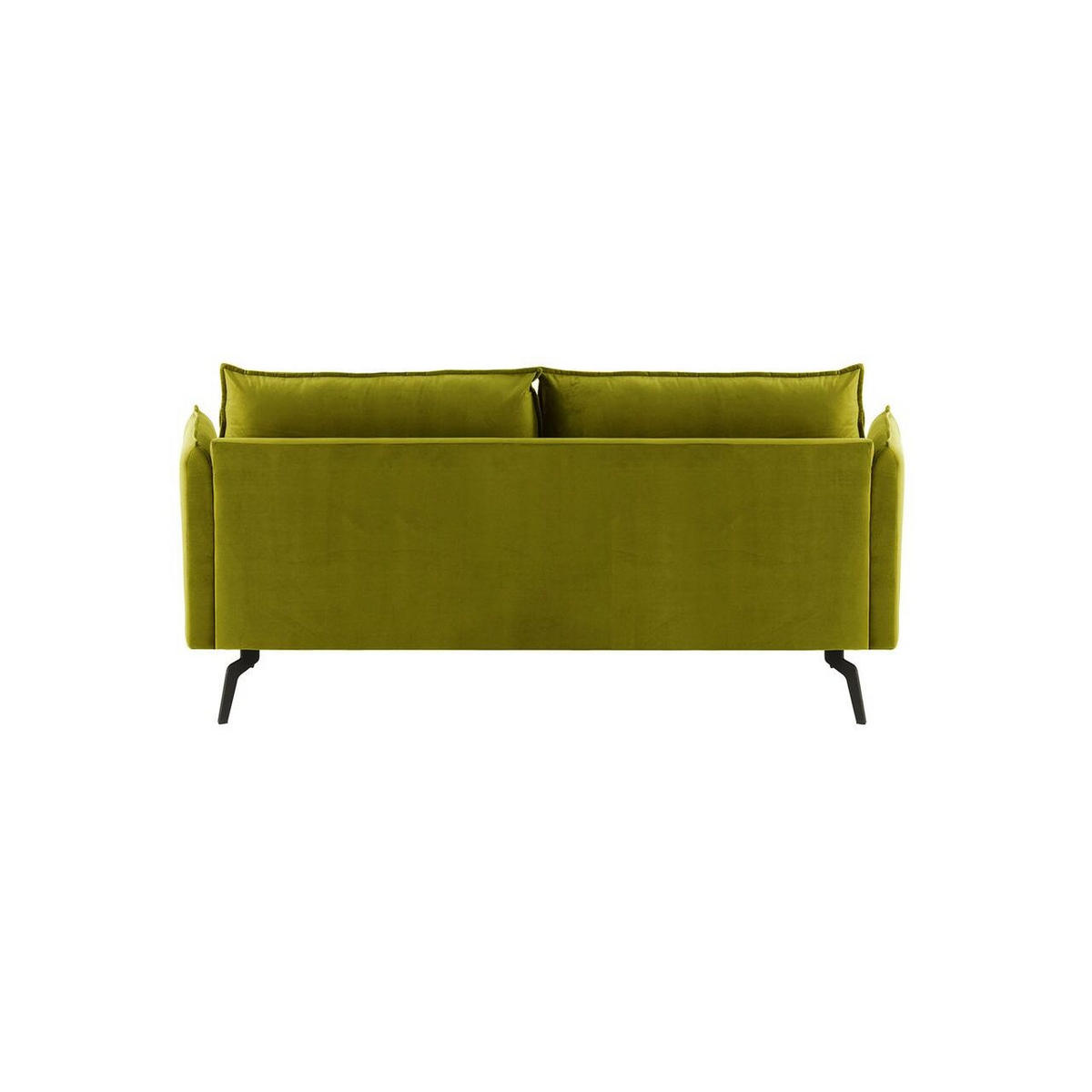 SOFA Layla 2,5-Sitzer-Velluto 9 - Olivgrün, Holz/Textil (197/95/98cm)