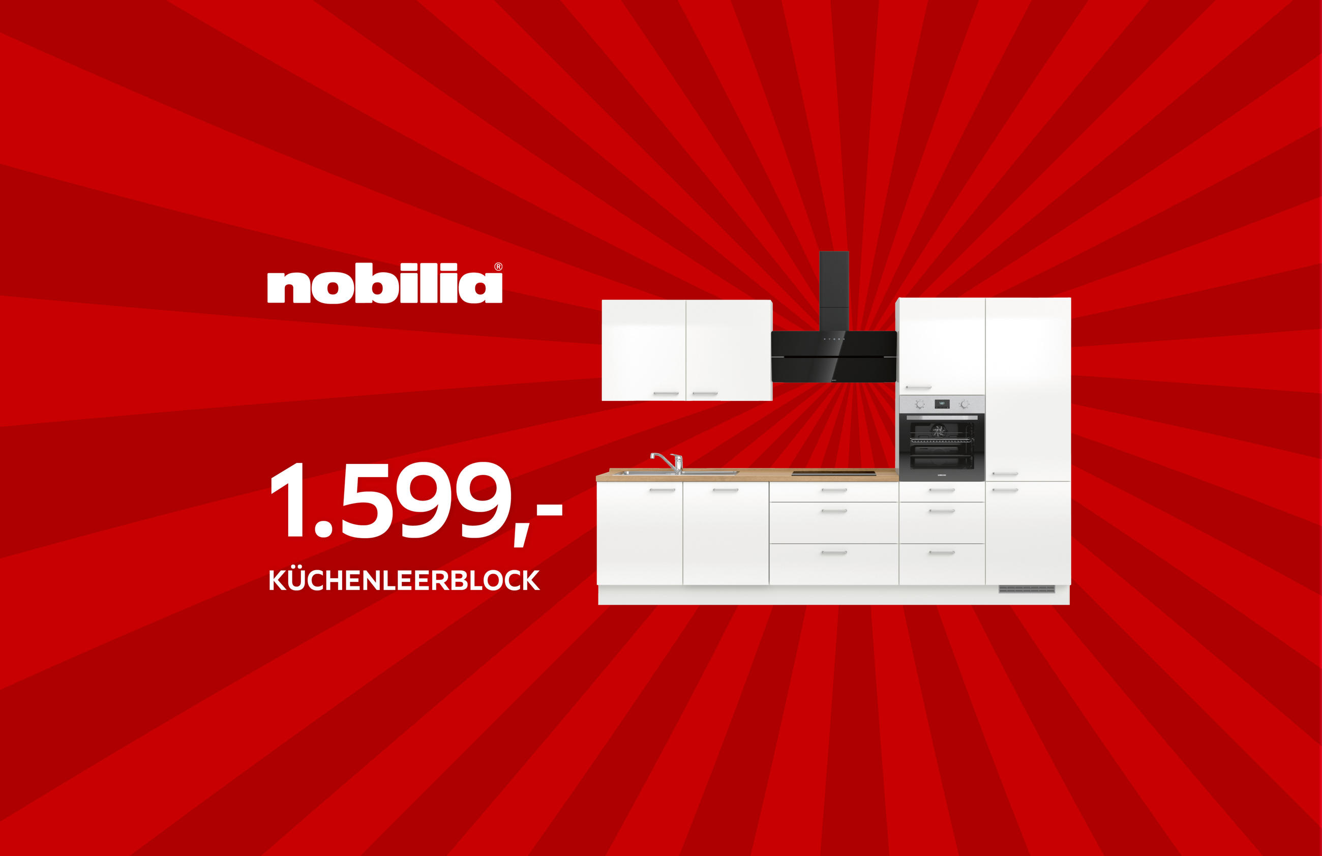 nobilia 1.599€ Küchenleerblock