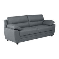 SOFA 3-Sitzer - Stoff - Anthrazit - MANOA - Anthrazit, Textil (82/88/201cm) - Vente-Unique
