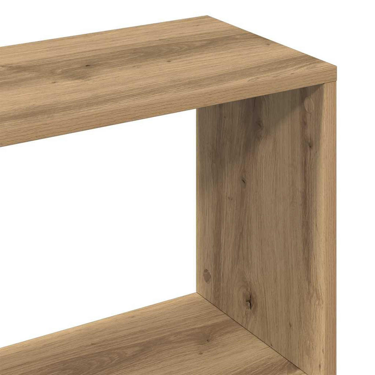 BÜCHERREGAL Artisan-Eiche 97,5/29,5/100 Cm Holzwerkstoff - Braun, Holzwerkstoff (29.5/100/97.5cm) - vidaXL