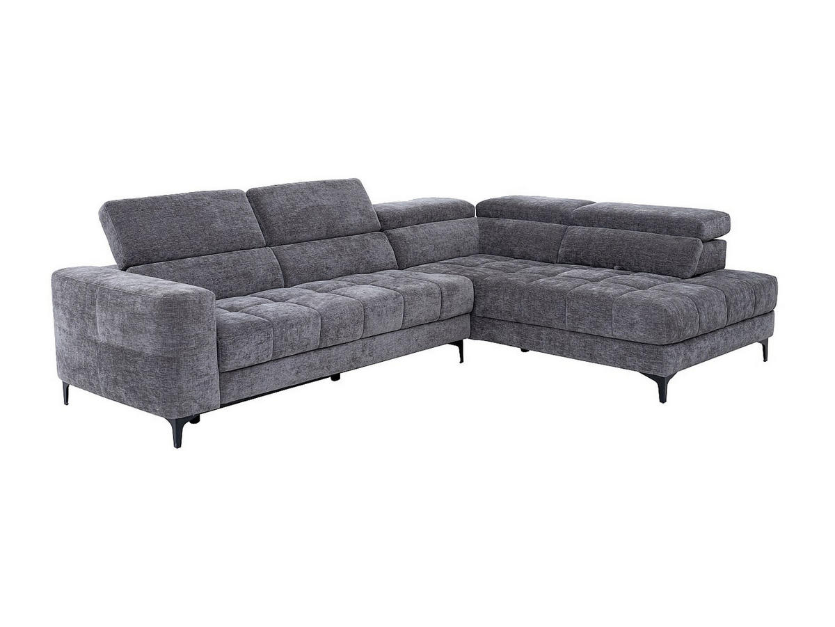 RELAXSOFA - 5 Personen - stoff - anthrazitgrau Moniso - Anthrazit, Textil (298/75/211.5cm) - Vente-Unique
