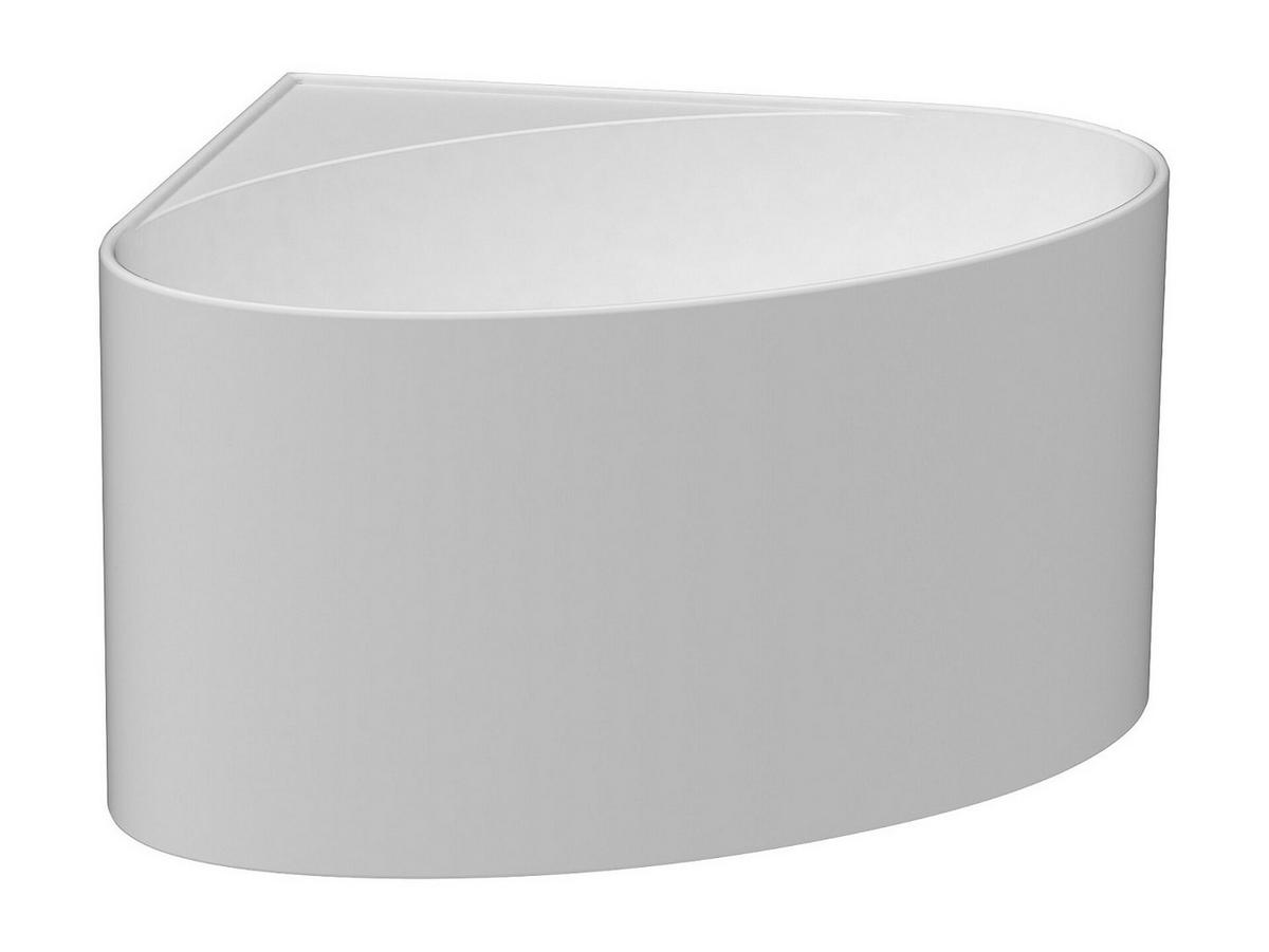 BADEWANNE (Standard) - 1 Person - acryl - weiß Marta - Weiß, Kunststoff (100/58/100cm) - Vente-Unique
