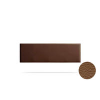 KOPFTEIL gepolstert NOVA Kunstleder 160x50x5 cm - Braun - Moonia - Braun, Holz (160/5/50cm)