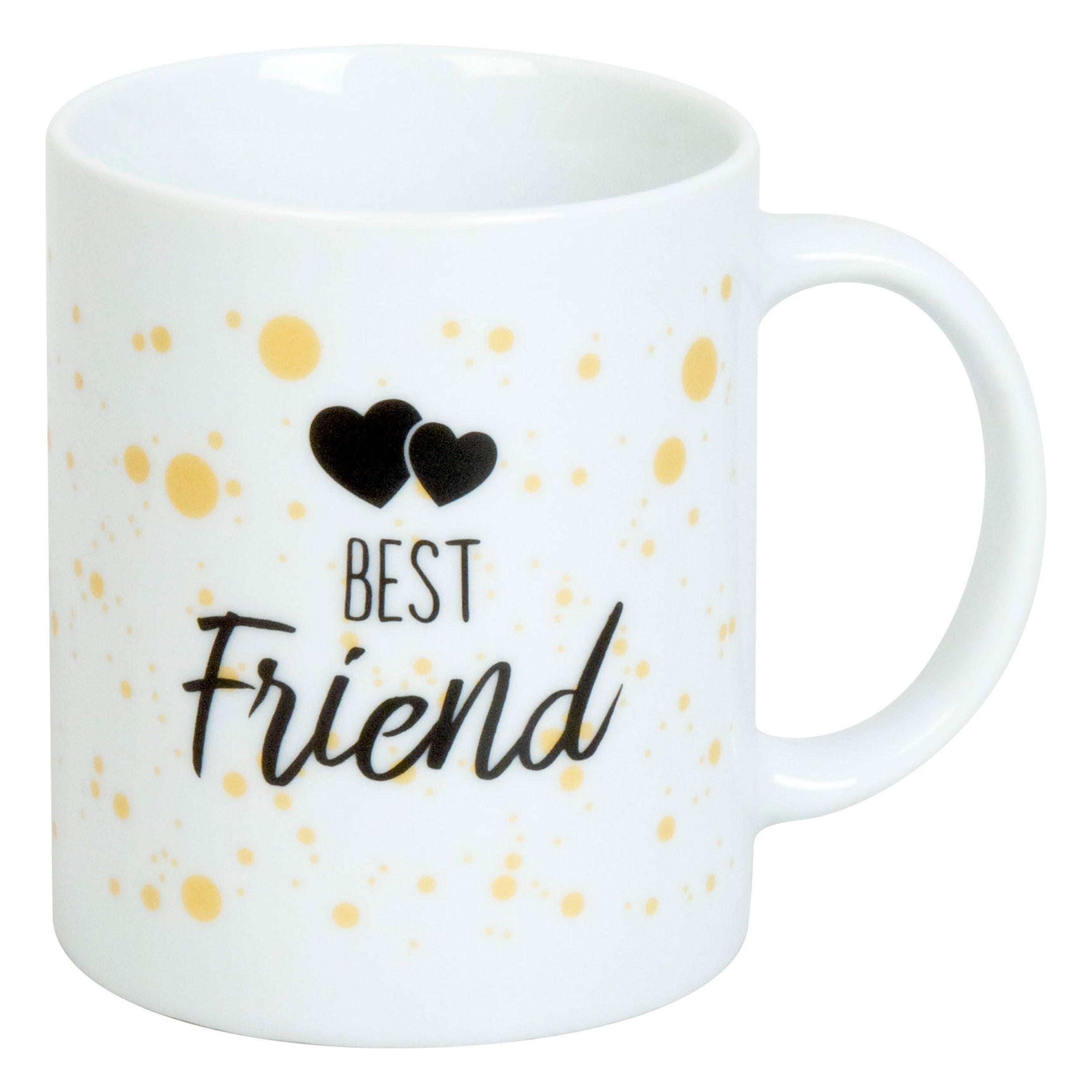 KAFFEEBECHER Best Friends - Naturfarben, Keramik (0.33L) - Könitz