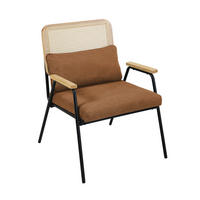 LOUNGESESSEL Thea - Braun, Holz (62/83/66cm) - SVITA