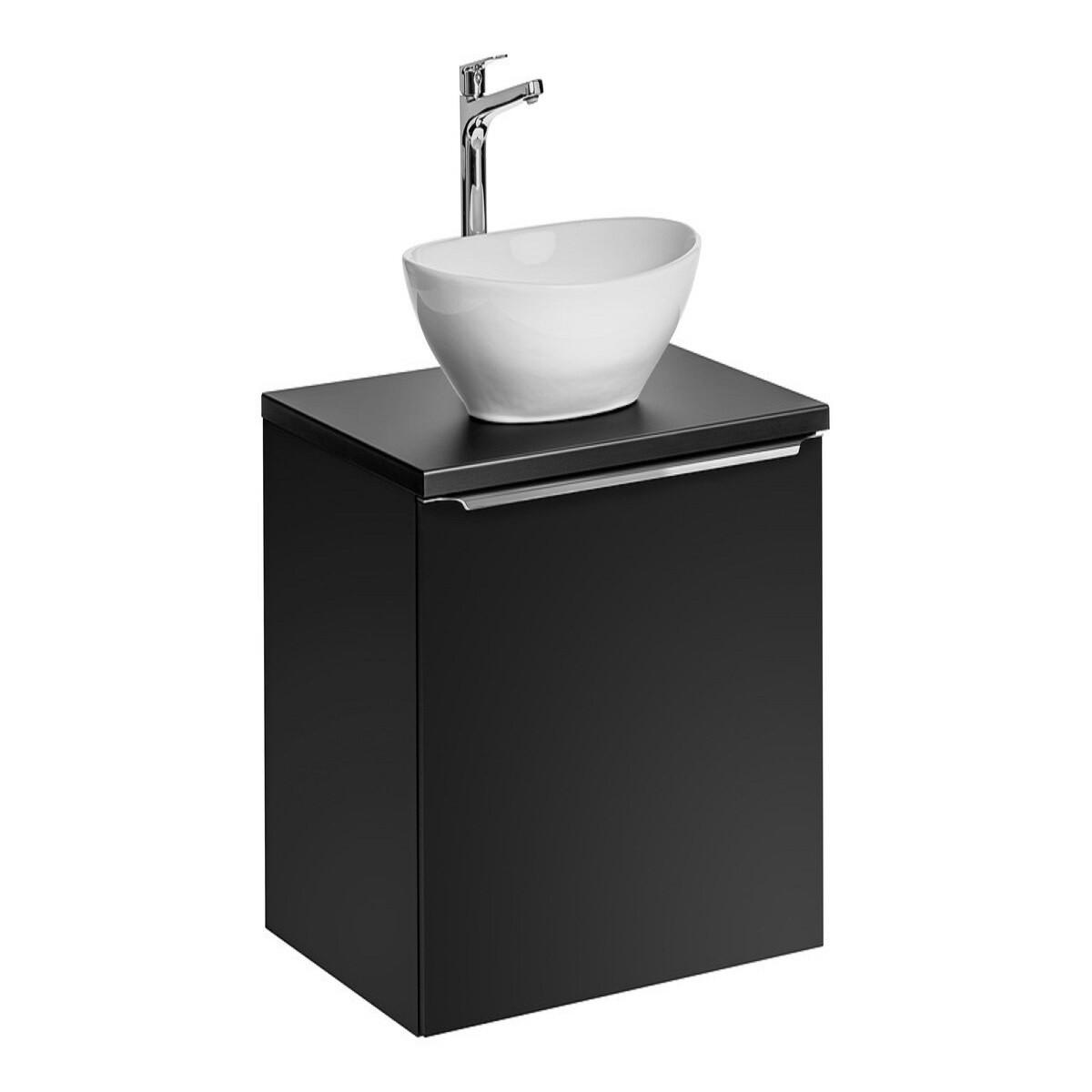 Milaros Markt Waschtischkombi Schwarz 60x46x46 cm