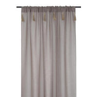 GARDINE Ibiza 140/260 cm - Braun, Textil (140/260cm)