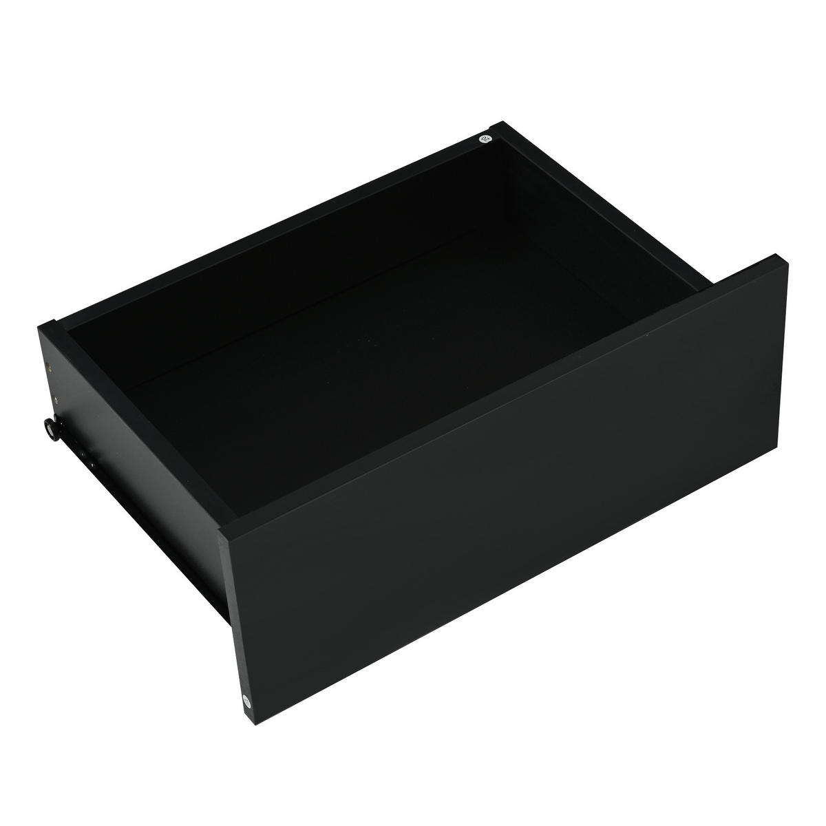 ANRICHTE Schwarz 140/35/72.5 cm - Schwarz, Holz (140/72/38cm) - PANGIVO